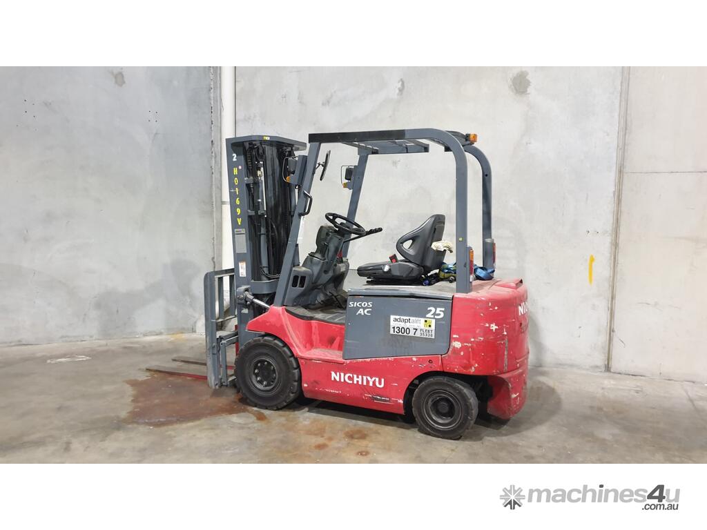Used nichiyu Nichiyu Battery Electric Forklift 2 5 ton Forklifts and