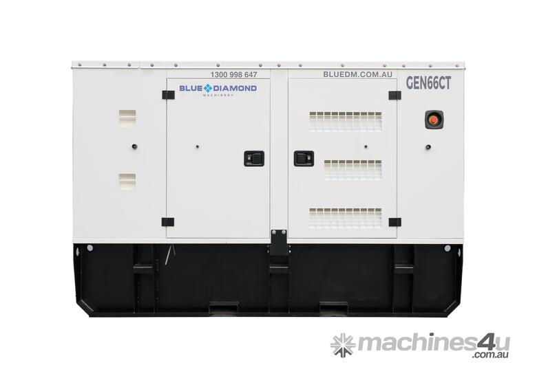 caption 66 KVA Diesel Generator 3 Phase 400V - Cummins Powered