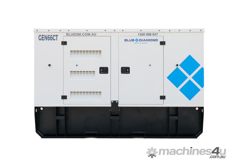 caption 66 KVA Diesel Generator 3 Phase 400V - Cummins Powered