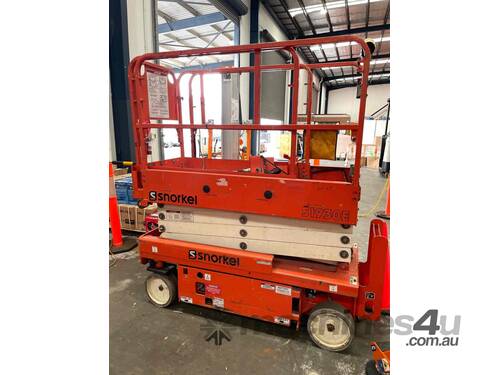 Used 19ft Electric Scissor Lift Snorkel Good Condition