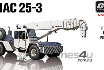 TEREX FRANNA CRANE MAC25 *AVAILABLE NOW* TEREX FRANNA CRANE MAC25 *AVAILABLE NOW*