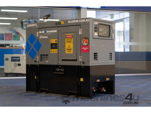 BLUE DIAMOND - Genesys 11KVA Diesel Generator 415V Perkins - Long Range