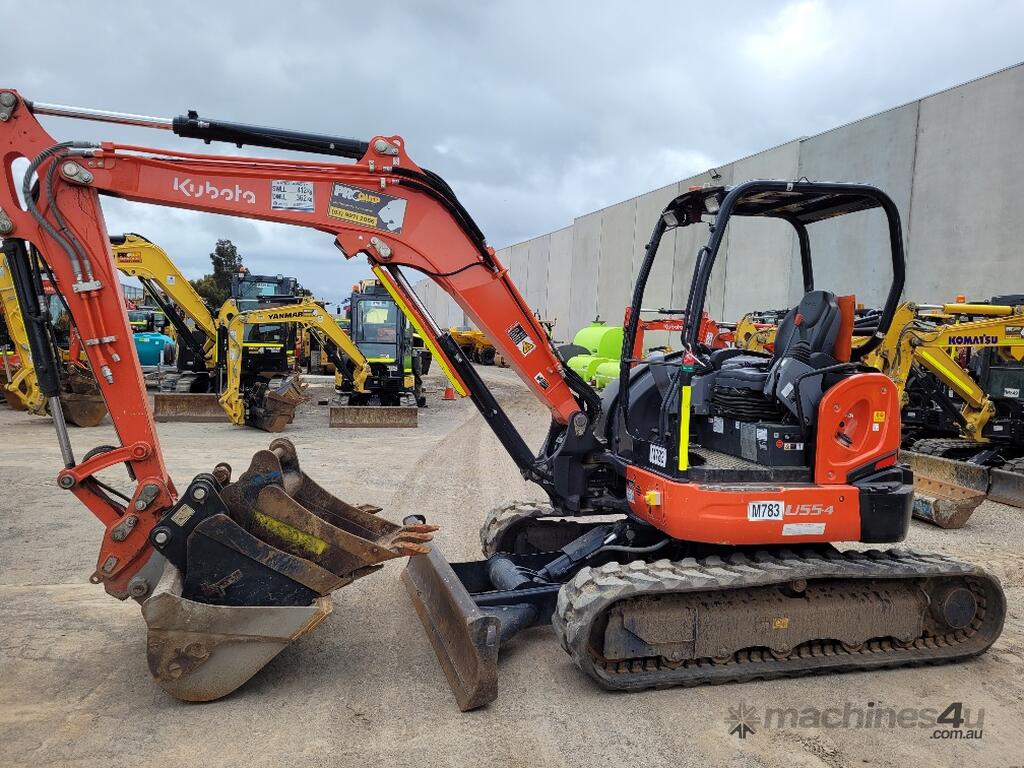 Used 2021 Kubota U55-4 Excavator In RAVENHALL, VIC