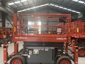 Skyjack SJ6832RT Diesel Scissor Lift - picture0' - Click to enlarge