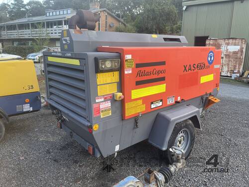 Atlas Copco 400 CFM  compressor with aftercooler