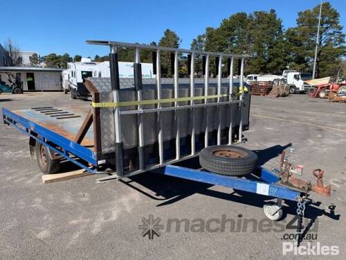 2004 Homemade Single Axle Single Axle Plant Trailer