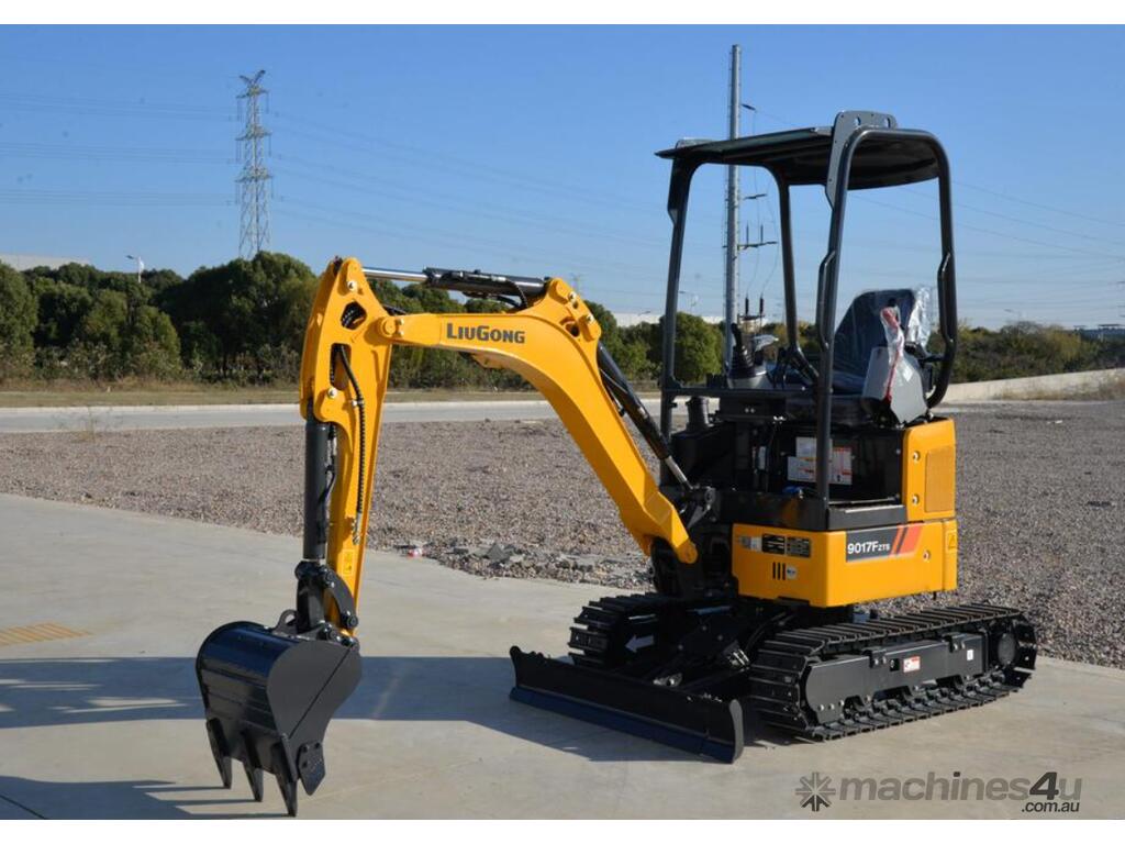 New 2023 liugong 9017F ZTS Mini Excavator with buckets and ripper