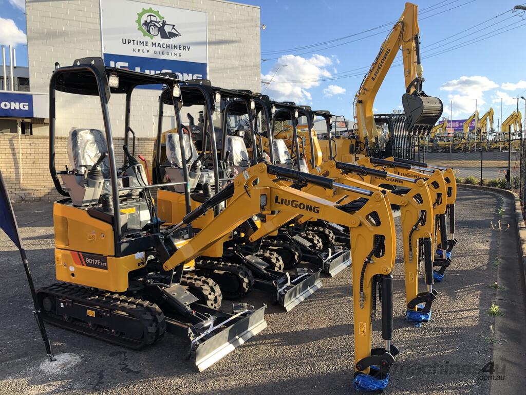 New 2023 liugong 9017F ZTS Mini Excavator with buckets and ripper