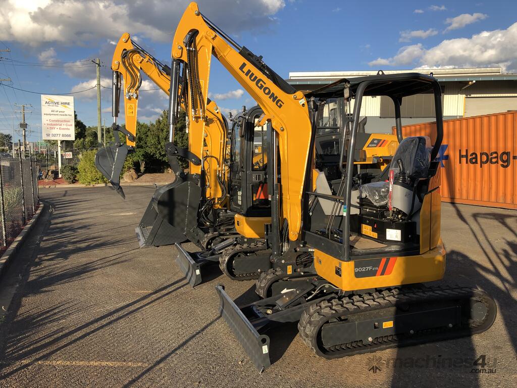 New 2023 liugong 9017F ZTS Mini Excavator with buckets and ripper