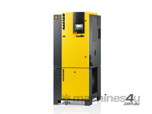 caption CVA Compressors - New Kaeser Screw Compressor 18kw ASK34 T - Built in Dryer - German Engineering