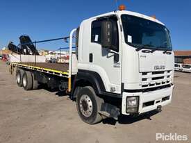 2009 Isuzu FXZ1500 Tray Top W/ Hiab Crane - picture0' - Click to enlarge