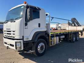 2009 Isuzu FXZ1500 Tray Top W/ Hiab Crane - picture1' - Click to enlarge