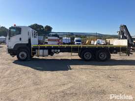 2009 Isuzu FXZ1500 Tray Top W/ Hiab Crane - picture2' - Click to enlarge