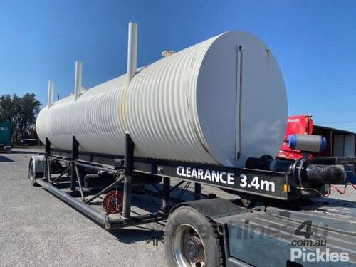 2008 THIES 6MWT LV Single Axle Water Tanker Trailer