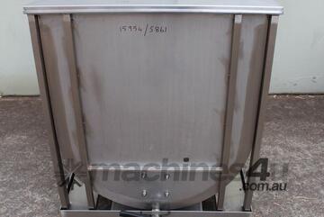 Stainless Steel Mobile Feed Hopper