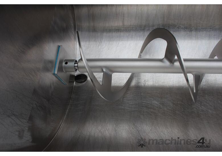 Stainless Steel Mobile Feed Hopper.