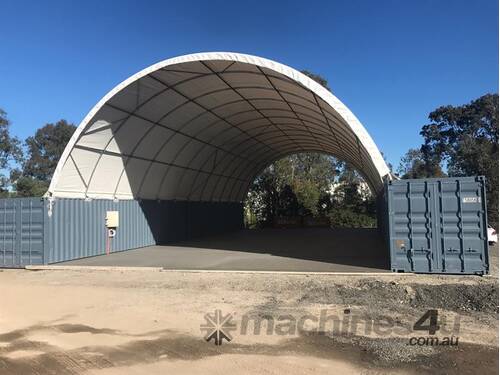 CONTAINER SHELTER 40ft x 80ft 
