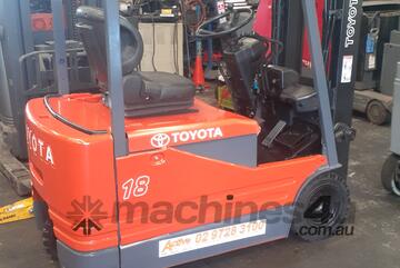 ACTIVE FORKLIFTS - toyota 1.8 ton container entry eletric forklift for sale-4.3m mast solid tyres si ACTIVE FORKLIFTS - toyota 1.8 ton container entry eletric forklift for sale-4.3m mast solid tyres si