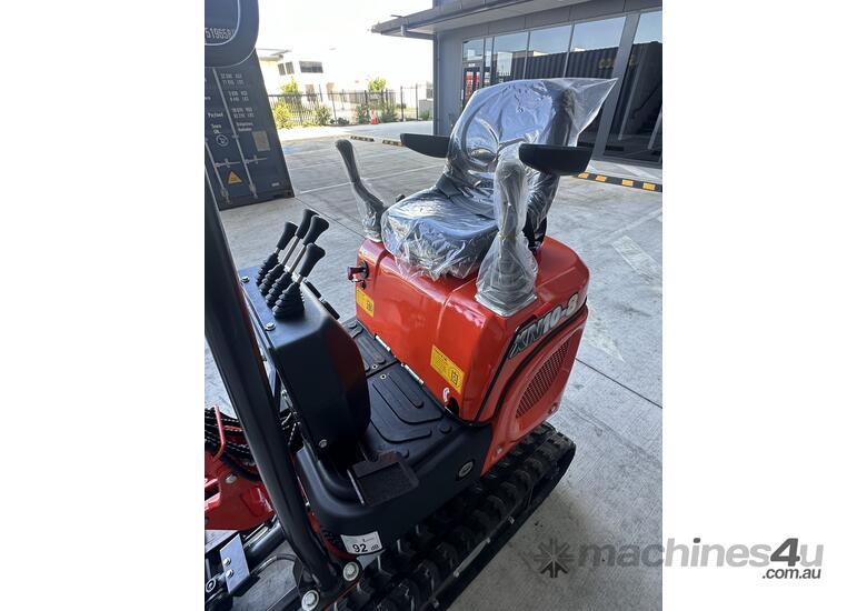 caption RHINOCEROS XN10-8 1T 1CYL KOOP DIESEL ENGINE SWING BOOM ADJUSTABLE TRACKS.