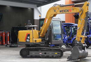 WEICHAI LOVOL 8T excavator with hydraulic quick hitch