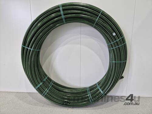 Green Stripe Poly Pipe