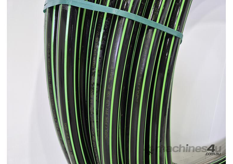 Used Green Stripe Poly Pipe Irrigation Pipe in , Listed on Machines4u