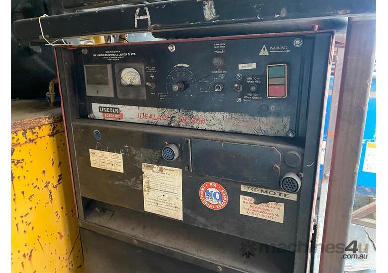 Used LINCOLN IDEALARC DC-600 MULTI - PROCESS WELDER LINCOLN IDEALARC DC ...