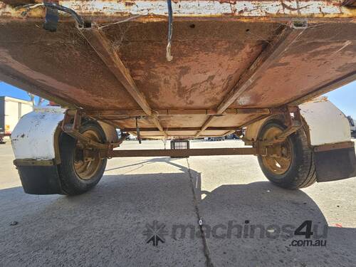 Single Axle Box Trailer