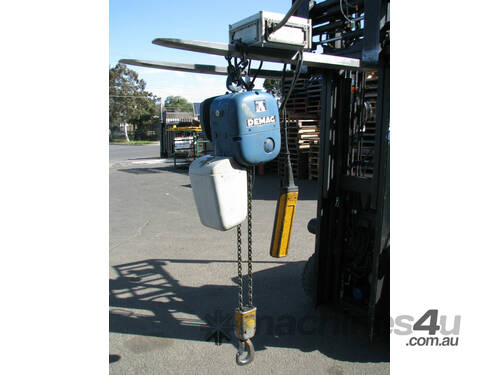1 Ton - Electric Chain Hoist - DEMAG PK5NF