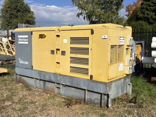 Mobile Generator, 2013 Atlas Copco, QAS200, 200kVA