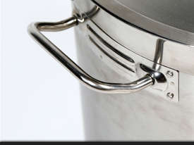 98L COMMERCIAL STAINLESS STEEL STOCK POT - picture0' - Click to enlarge