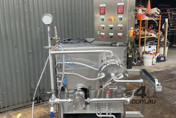 OAKS continuous marshmallow feeder mixer mixing machine lobe pump confectionary