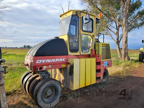 caption 2008 DYNAPAC CP142 MULTI WHEEL ROLLER