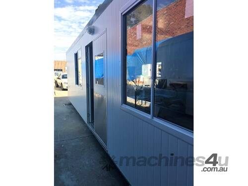 caption Auzbilt Kitchen/Diner Fully Equipped Portable Accommodation: 9.6m x 3m, For Sale