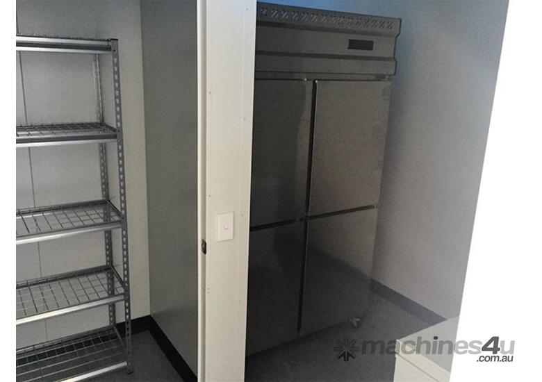 caption Auzbilt Kitchen/Diner Fully Equipped Portable Accommodation: 9.6m x 3m, For Sale