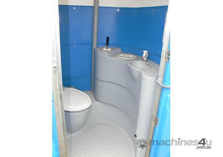 caption Auzbilt Portable Toilet, For Hire
