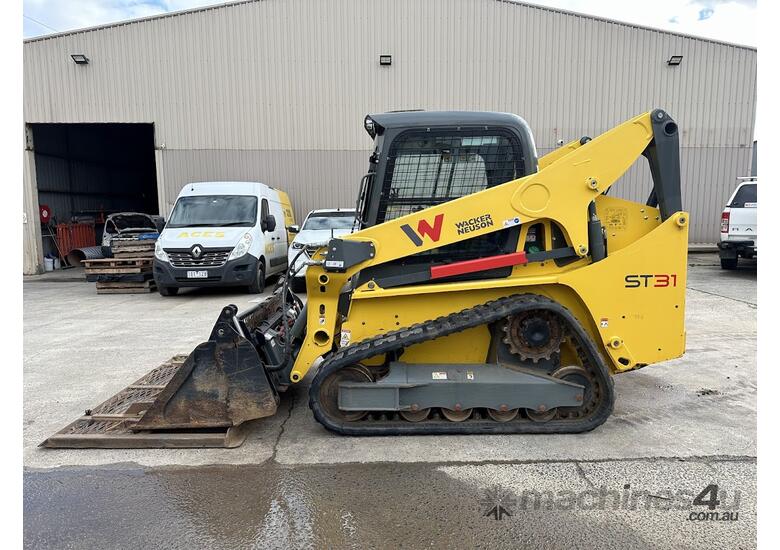 caption Used Wacker Neuson ST31 Skidsteer Loader