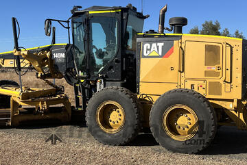 2017 Caterpillar 140M3 Grader, Rippers, E.M.U.S MS988
