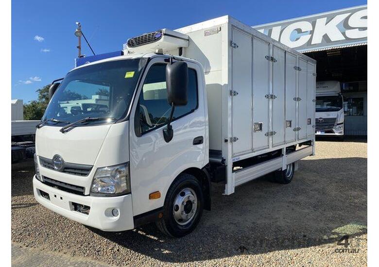 caption 2014 Hino 300Series 614 White Refrigerated 4.0l 4x2