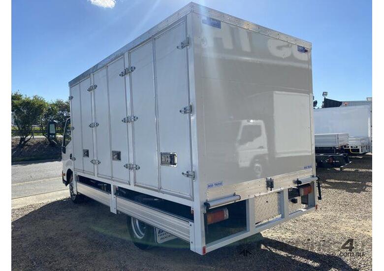 caption 2014 Hino 300Series 614 White Refrigerated 4.0l 4x2