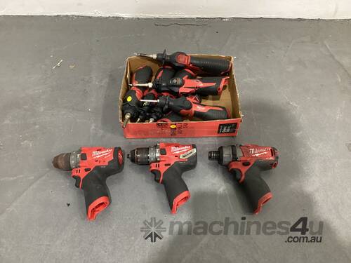 Milwaukee cordless 12V tools