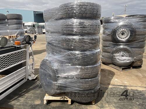 Pallet of Wheels and Tyres