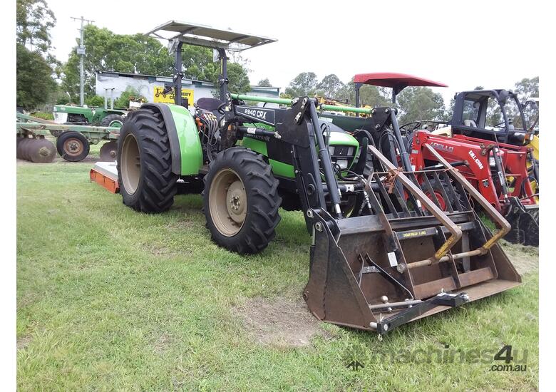 caption 4x4 Tractor and slasher