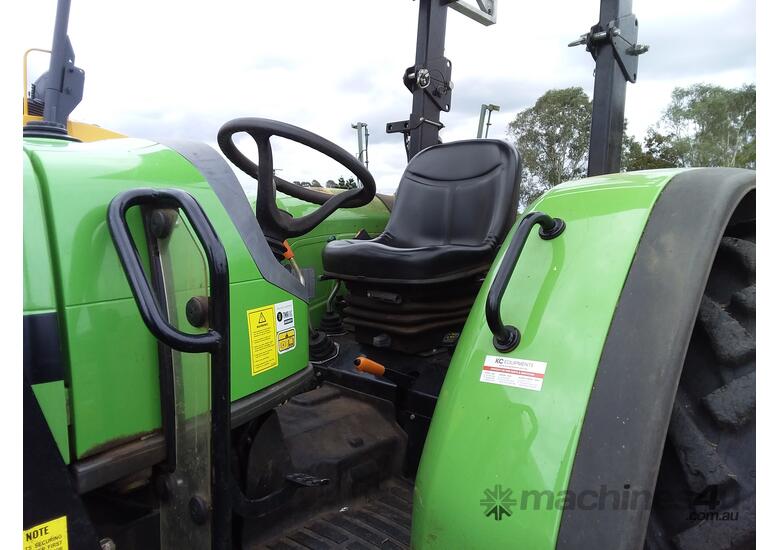 caption 4x4 Tractor and slasher