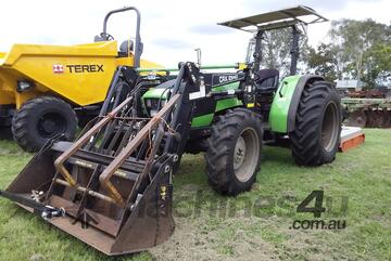 Deutz 4x4 Tractor and slasher