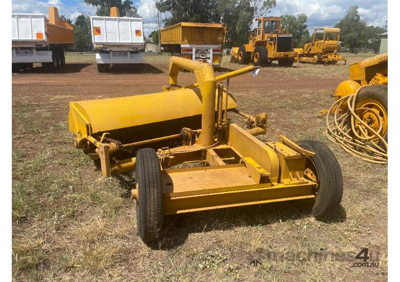 caption Tow behind sweeper , Pacific Ace Equipment, Model 34TD