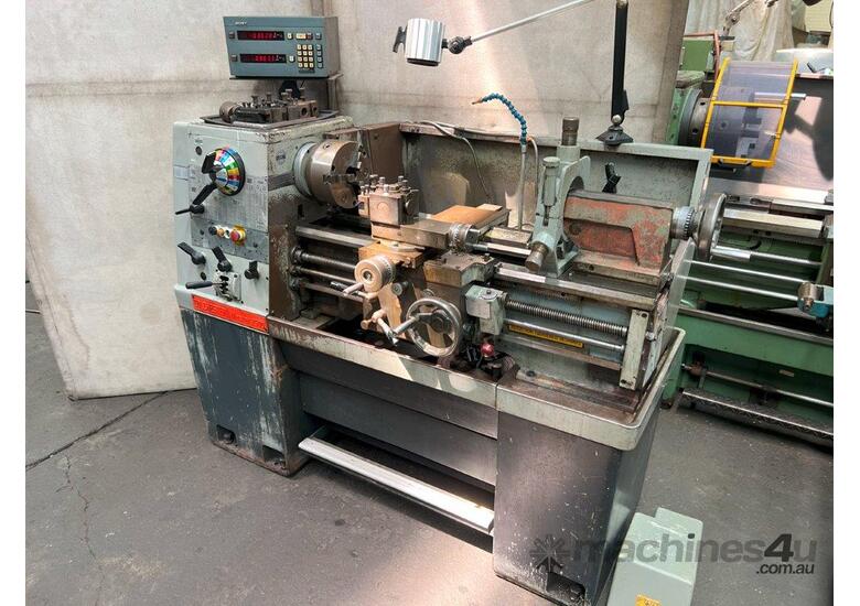 caption Colchester Master 2500 centre lathe with DRO and accessories