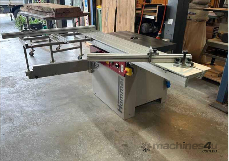 caption Hammer F3 Tilting Spindle Moulder