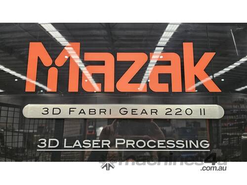 caption Mazak 3D FABRI GEAR 220 II