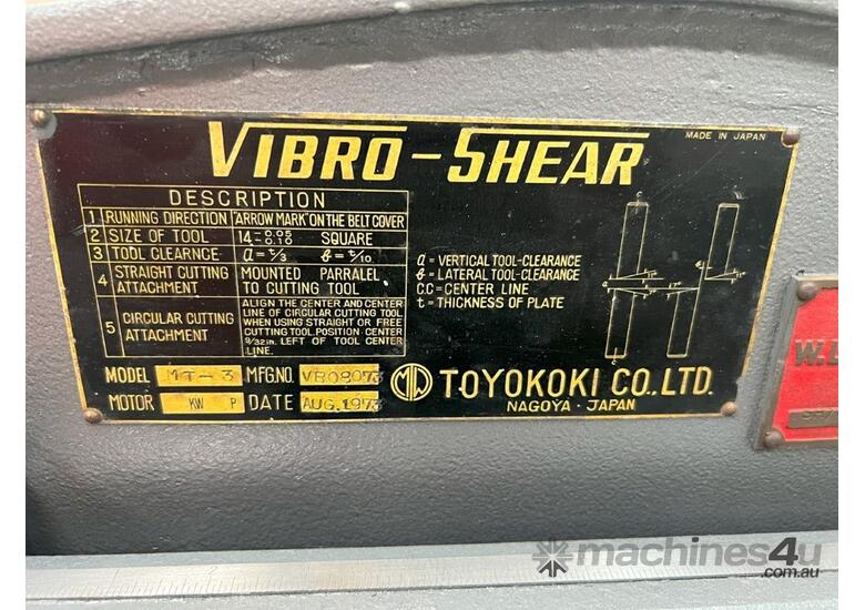 caption Vibro Shear MT-3 Japanese Nibbler